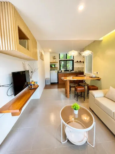 Family Room with Garden View — Field-D House